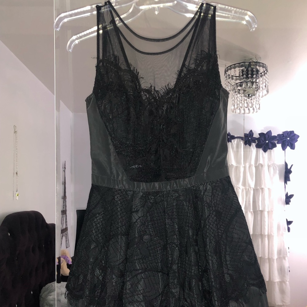 Bebe fit and flare dress